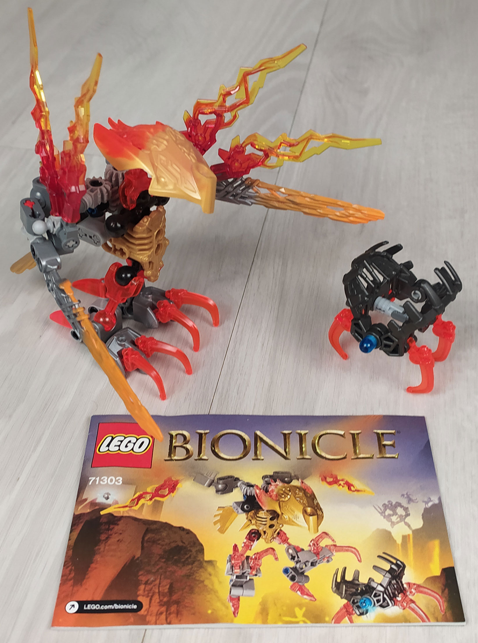Lego Bionicle 71303 Ikir Creature of Fire